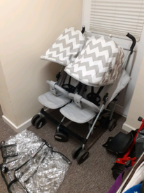 double pushchair gumtree